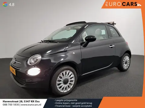 Fiat 500 C 1.0 Hybrid Lounge +  Climate Control Cruise Control DAB Parkeer Sensoren Lichtmetalen vel