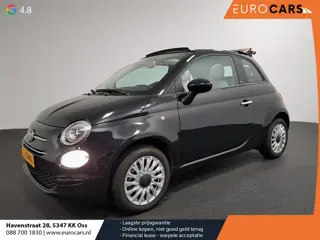 Fiat 500 C 1.0 Hybrid Lounge +  Climate Control Cruise Control DAB Parkeer Sensoren Lichtmetalen vel