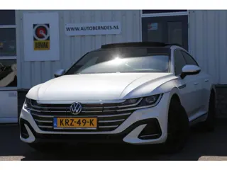 Volkswagen Arteon 1.4 TSI eHybrid R-Line*Parelmoer Wit*Perfect Onderh.*Pano/ACC/HUD/Sfeer/Elek. Trek