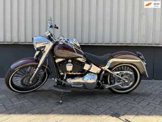 Harley Davidson FAT BOY FLSTFI compleet verbouwd zeer veel extra's