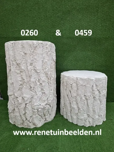Set Zuilen boomstam. nr 0260 & 0459.