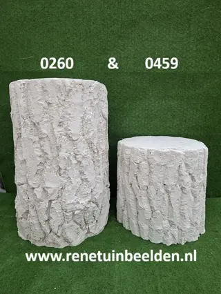Set Zuilen boomstam. nr 0260 & 0459.