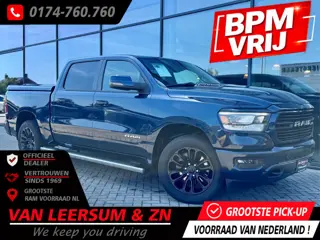 Dodge Ram 1500 5.7 V8 Laramie Sport | LPG | 45.258 km | Bedslide | Alpine | Apple Carplay | Trekhaak