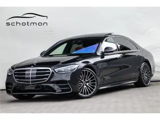 Mercedes-Benz S-Klasse 580 e 4MATIC Lang AMG Line Chauffeurspakket, Massage, Exclusive, Achterasbest