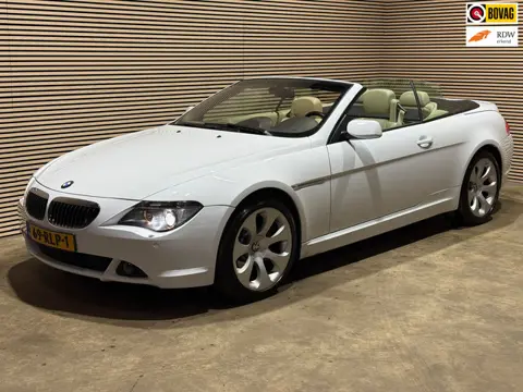 BMW 6-serie Cabrio 645Ci | 8 cilinder | Airco | Cruise | Xenon