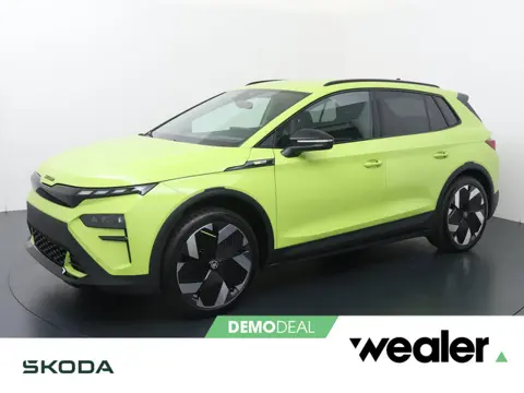 Škoda Elroq 85X RS 340 PK 4X4 | Mamba Green | Trekhaak | Rondomzicht camera | 21" lichtmetalen velge