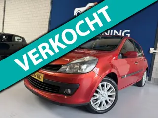 Renault Clio 1.6-16V Dynamique S,bj.2008,rood,5 deurs,NAP met 187.272 km.en APK tot 07-2027.