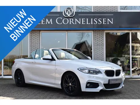 BMW 2-serie Cabrio 220i M Sport Harman/Kardon Leder Camera Stoelverwarming Navi