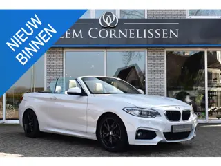 BMW 2-serie Cabrio 220i M Sport Harman/Kardon Leder Camera Stoelverwarming Navi