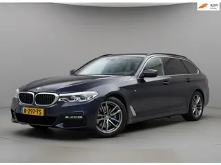 BMW 5-serie Touring 530i High Executive|M-pakket|HUD|Memory|Trekhaak|Camera|Leder