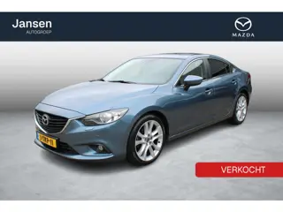 Mazda 6 Sedan 2.0 HP GT-M , Trekhaak, Leder, Bose, Clima, Cruise, Camera, PDC, LMV 19 Inch, RVM, LKA