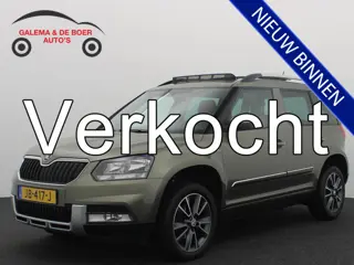 Skoda Yeti Outdoor 1.4 TSI Greentech Edition AUTOMAAT / TREKHAAK / COGNAC LEDER / PANORAMADAK / STOE