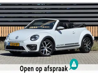 Volkswagen Beetle Cabriolet 1.4 TSI Dune / White Silver /