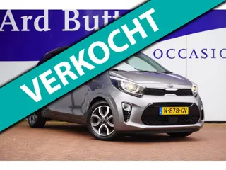 Kia Picanto 1.0 DPi DynamicPlusLine+Camera+Led+Full-Navigatie+Ecc+Leder-Multie-stuur = ORIG/NL 39DKM
