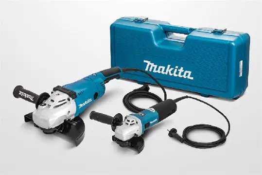 Makita MEU049 220V haakse slijpers GA9020R 230mm+9558NB 125