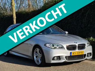 BMW 5-serie Touring F11 M Sport Panorama Elek. Stoelen Leder Navigatie Pro TOP STAAT NAP NL 520i M S