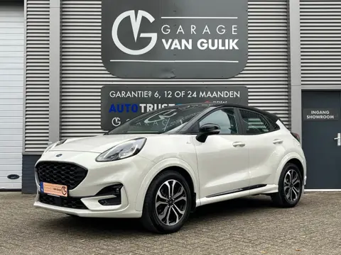 Ford Puma 1.0 155PK Hybrid ST-Line Navi,Clima,Cruise,Isofix,Carplay,Stoel+StuurVerw,ElektrRamen+Spie