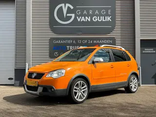 Volkswagen Polo 1.4-16V Cross 80PK Trekhaak,Clima,ElektrRamen+Spiegels,Isofix,Radio/Cd-Speler,Dakrai