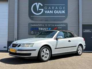 Saab 9-3 Cabrio 1.8t Vector 150PK Trekhaak,Clima,Cruise,Isofix,ElektrRamen+Spiegels,Parkeersensoren,