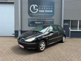 Peugeot 206 1.1 X-line 60PK ElektrRamen,Isofix,Lmv,Radio/Cd-Speler,Boordcomputer,D-riemVervangenBij1
