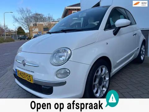 Fiat 500 1.2 Pop/Panoramdak/Leder/Airco/Elek-pakket
