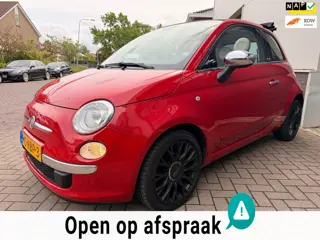 Fiat 500 C 1.2 Lounge/Cabrio/1eigenaar/Automaat/Airco/Elek-pakket