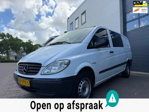 Mercedes-Benz Vito 109 CDI 320 Lang DC/ Dubbel-cabine/Elek-ramen/Airco/Lmv