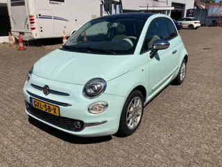 Fiat 500 1.2 Lounge. Viercilinder, nieuwe distributie, frisse kleur !