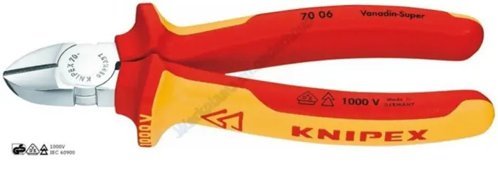 Knipex zijkniptang 125mm VDE Knipex DIN/ISO 5749