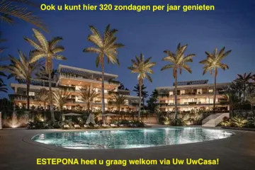 Uw eigen nieuwe Appartement aan zee in ESTEPONA met mooie