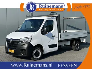 Renault Master T35 2.3 dCi 136 PK / PICK UP / 2.5 T TREKHAAK / 14.149 KM !! / 1e EIG. / AIRCO / BLUE