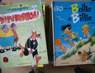 Diverse stripboeken adv. 755