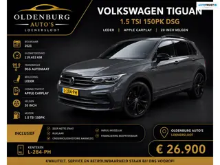 Volkswagen Tiguan 1.5 TSI 150PK | DSG | Leer | Carplay |20 Inc
