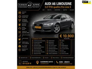 Audi A6 Limousine 3.0 TFSI quattro Pro Line S