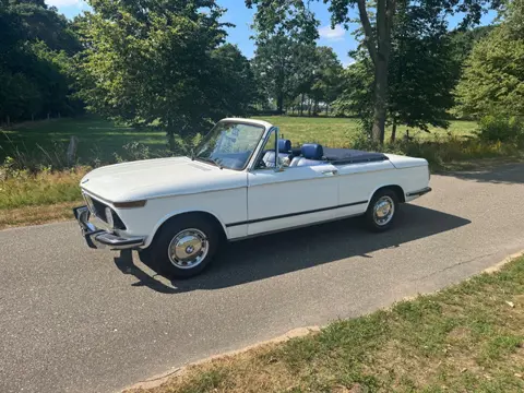 BMW 02-serie 1602 Cabriolet Lumma Charmonix Blanc 1974