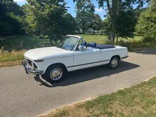 BMW 02-serie 1602 Cabriolet Lumma Charmonix Blanc 1974