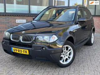 BMW X3 3.0i AUTOMAAT 4x4.!! VOL LEER AIRCO IJSKOUD! 6 cilinders rijd als nieuw