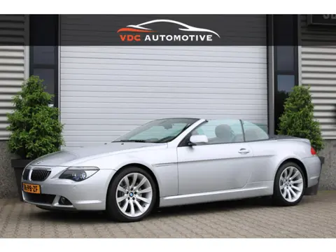 BMW 6-Serie Cabrio 645Ci S Rood Leder | Memory | Xenon | Navi | Stoelverwarming