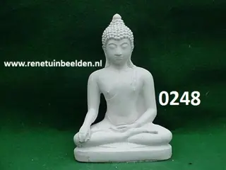 Een mooie tuinbeeld Boeddha groot. nr 0248