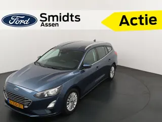 Ford FOCUS Wagon EcoBoost 125pk Titanium | Clima | Cruise | Apple carplay | Android auto | Keyless |