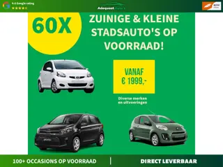 Kia Picanto 60 kleine auto’s op voorraad zie beschrijving