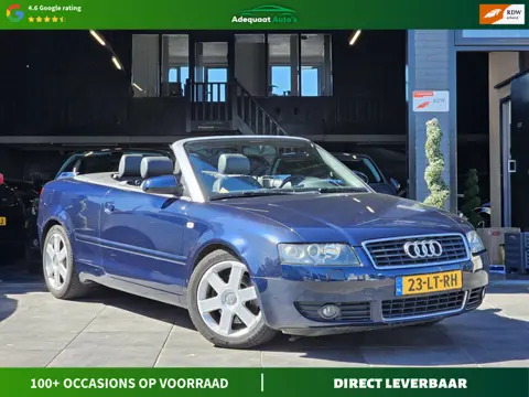 Audi A4 Cabriolet 2.4 V6 Exclusive|Automaat|Cruise Control|