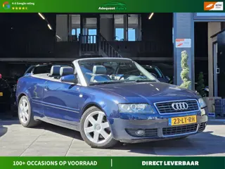 Audi A4 Cabriolet 2.4 V6 Exclusive|Automaat|Cruise Control|