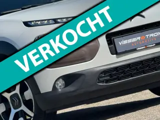 Citroen C4 Cactus 1.2 e-THP 110pk Shine - Blanc Nacre - 17'' Cross - Carplay/Clima/Cruise