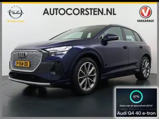 Audi Q4 e-tron 40 204pk AUT. 82kWh Advanced Launch Ed. SOH 97% Warmtepomp Matrix-Led Adaptive-Cruis 