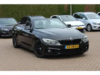 BMW 4 Serie Cabrio 435i High Exe. M Sport / Akrapovic / Camera / Head-up / Leder / Windscherm / Nekv