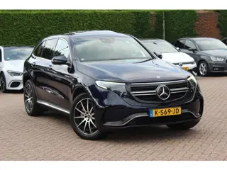 Mercedes-Benz EQC 400 4MATIC Business Solution AMG 80 kWh / SoH 92,8% / Trekhaak / Schuifdak / 360Ca