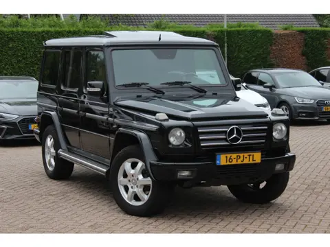 Mercedes-Benz G-Klasse 500 St.Wagon / NL Auto! / Trekhaak / Schuifdak / Leder / 18'' / Elektr. stoel