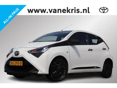 Toyota Aygo 1.0 VVT-i x-fun, Airco, Bluetooth, Zwarte accenten!