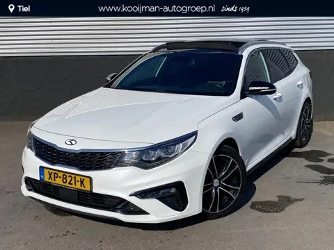 Kia Optima Sportswagon 1.6 T-GDI GT-Line Schuif/kanteldak, Nieuw geleverd, 1e eign. Stoelkoeling- & 